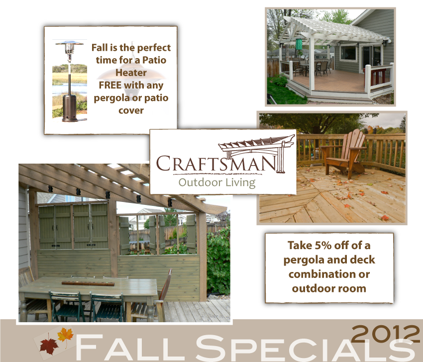 Fall Specials 2012
